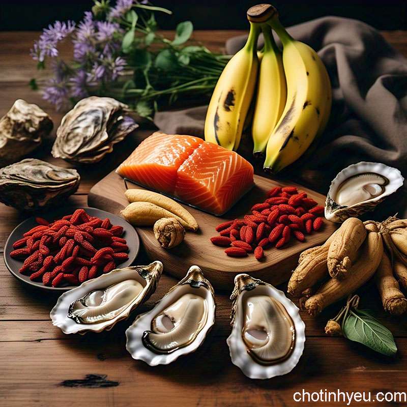 Nhóm thực phẩm tốt cho sức khỏe sinh lý nam
